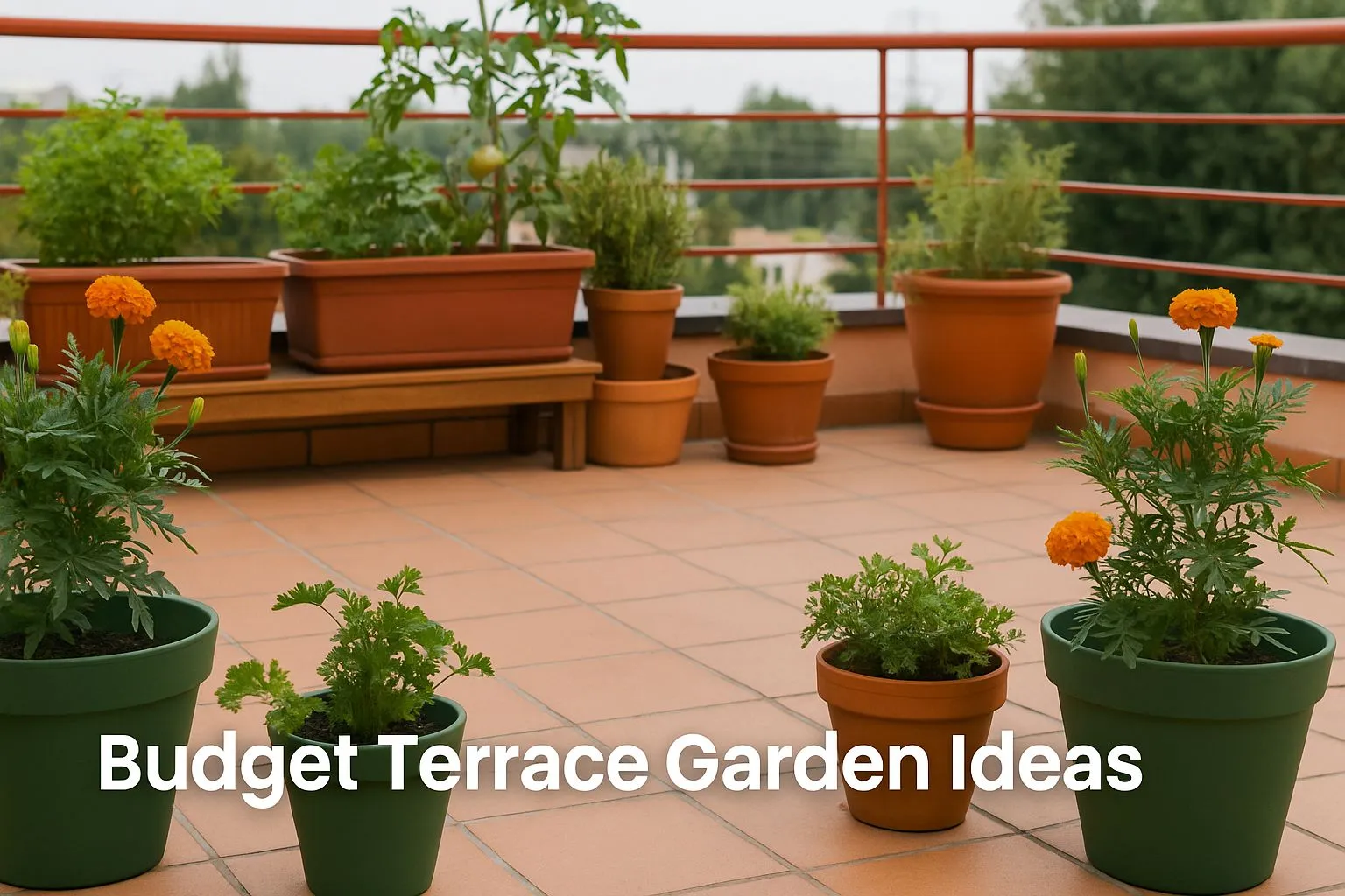 Budget Terrace Garden Ideas - Urban Plant